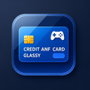 icon_gaming_credit_card_glassy icon preview