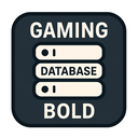 icon_gaming_database_bold icon preview