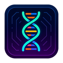 icon_gaming_dna_strand_cyberpunk icon preview