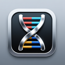 icon_gaming_dna_strand_metallic icon preview