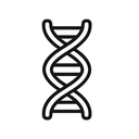 icon_gaming_dna_strand_minimal_outline icon preview