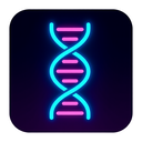 icon_gaming_dna_strand_neon icon preview