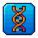 icon_gaming_dna_strand_pixel_art icon preview