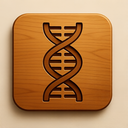icon_gaming_dna_strand_wooden icon preview