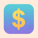 icon_gaming_dollar_sign_flat_pastel icon preview