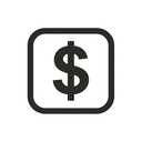 icon_gaming_dollar_sign_minimalist icon preview