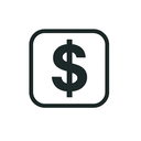 icon_gaming_dollar_sign_thin icon preview