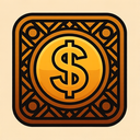 icon_gaming_dollar_sign_tribal icon preview