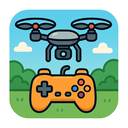 icon_gaming_drone_cartoon icon preview