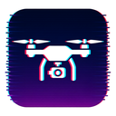 icon_gaming_drone_digital_glitch icon preview