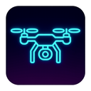 icon_gaming_drone_neon icon preview