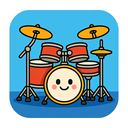 icon_gaming_drum_cartoon icon preview