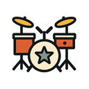 icon_gaming_drum_geometric icon preview