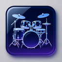 icon_gaming_drum_glassy icon preview