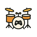 icon_gaming_drum_minimalist icon preview