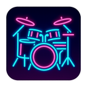 icon_gaming_drum_neon icon preview