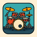 icon_gaming_drum_retro icon preview