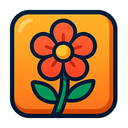 icon_gaming_flower_bold icon preview