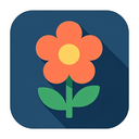 icon_gaming_flower_flat_design icon preview