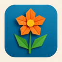 icon_gaming_flower_origami icon preview