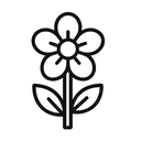 icon_gaming_flower_outline icon preview