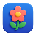 icon_gaming_flower_rounded icon preview