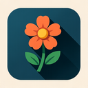 icon_gaming_flower_shadow_effect icon preview
