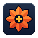 icon_gaming_flower_sharp_edges icon preview