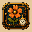 icon_gaming_flower_steampunk icon preview