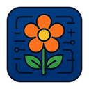icon_gaming_flower_technical icon preview
