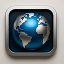icon_gaming_globe_metallic icon preview