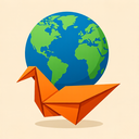 icon_gaming_globe_origami icon preview
