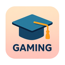 icon_gaming_graduation_cap_flat_pastel icon preview