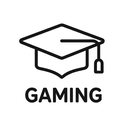 icon_gaming_graduation_cap_line_art icon preview