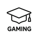 icon_gaming_graduation_cap_minimal_outline icon preview