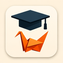 icon_gaming_graduation_cap_origami icon preview