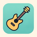 icon_gaming_guitar_flat_pastel icon preview