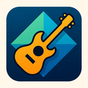 icon_gaming_guitar_geometric icon preview