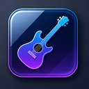 icon_gaming_guitar_glassy icon preview