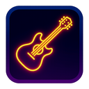 icon_gaming_guitar_glow_effect icon preview