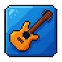icon_gaming_guitar_pixel_art icon preview