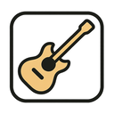 icon_gaming_guitar_thin icon preview