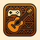 icon_gaming_guitar_tribal icon preview