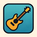 icon_gaming_guitar_vector icon preview