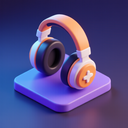 icon_gaming_headphones_3d_isometric icon preview