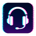 icon_gaming_headphones_digital_glitch icon preview