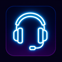icon_gaming_headphones_glow_effect icon preview