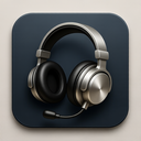 icon_gaming_headphones_metallic icon preview
