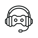 icon_gaming_headphones_outline icon preview