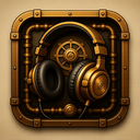 icon_gaming_headphones_steampunk icon preview